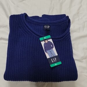 GAP WOMENS XL SWEATER BLUE